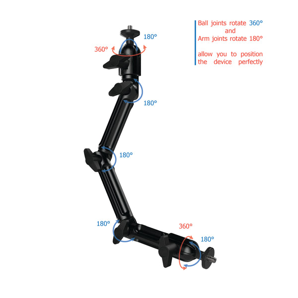 15" Aluminum Arm with 20mm ball joint ends