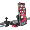 1.5" Dual Threaded 38mm Bar Mount for Roll Cage with Magic Arm