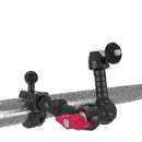 1.5" Dual Threaded 38mm Bar Mount for Roll Cage with Magic Arm