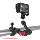 1.5" Dual Threaded 38mm Bar Mount for Roll Cage with Magic Arm