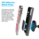 Magnetic 8.46" long arm Sun Visor mount for Smartphones and GoPro cameras