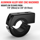 Dual Threaded Magic Arm Round Bar Arm Mount with MagSafe Magnetic Holder