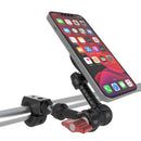 Dual Threaded Magic Arm Round Bar Arm Mount with MagSafe Magnetic Holder