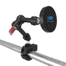 Dual Threaded Magic Arm Round Bar Arm Mount with MagSafe Magnetic Holder