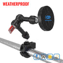 Dual Threaded Magic Arm Round Bar Arm Mount with MagSafe Magnetic Holder
