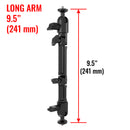 Suction Cup Pad Mount Kit with Aluminum Alloy Smartphone Holder