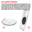 Extra Strength Round Ring Plates for MagSafe iPhone Smartphones and Magnetic Smartphone Holders