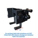 Heavy Duty Aluminum Alloy Smartphone Mount