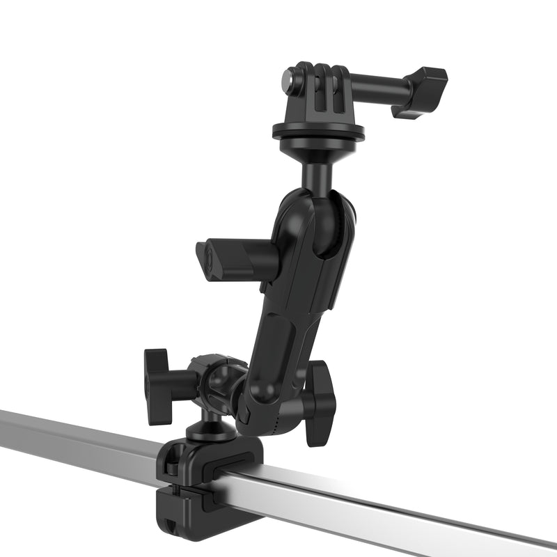 Dual Threaded Long Arm Rectangular Bar Arm Mount With MagSafe Magnetic Holder