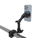 Dual Threaded Long Arm Rectangular Bar Arm Mount With MagSafe Magnetic Holder