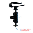 Magnetic 4" Mini Short arm Sun Visor mount for Smartphones and GoPro cameras