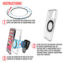 iGoSmart-Pro Magnetic Smartphone Holder Mount for Sun Visor (Calls Only)